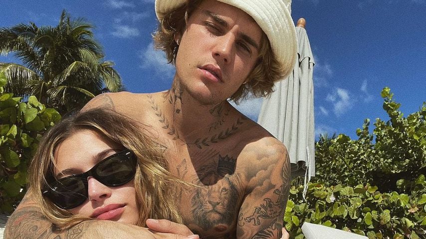Justin und Hailey Bieber auf Instagram, 2020
