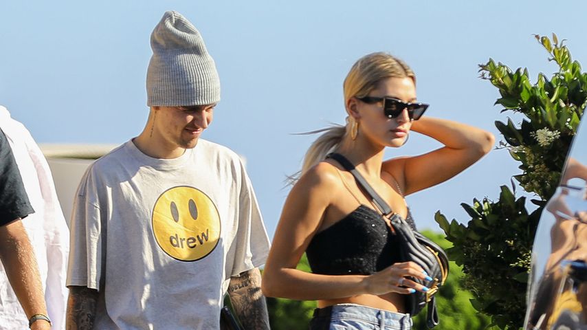 Justin und Hailey Bieber im August 2019 in Malibu