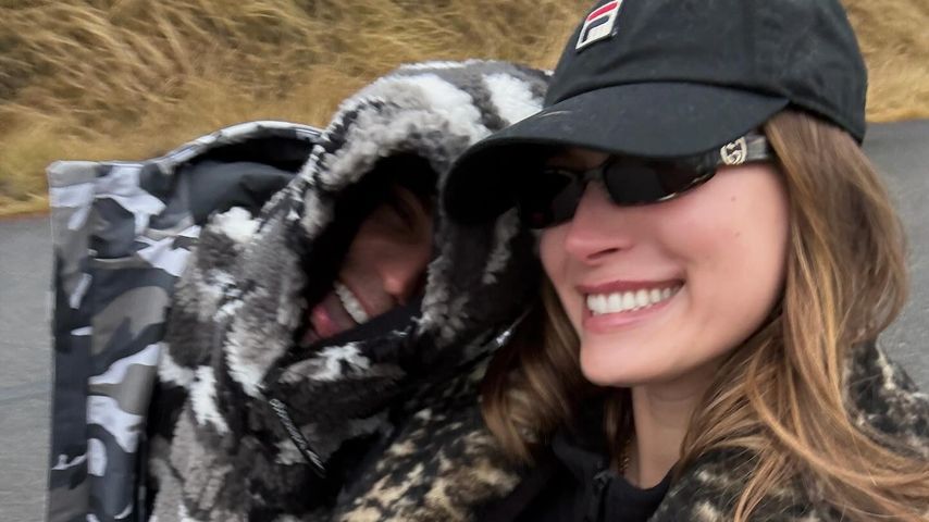 Justin und Hailey Bieber mit ihrem Baby Jack, November 2024