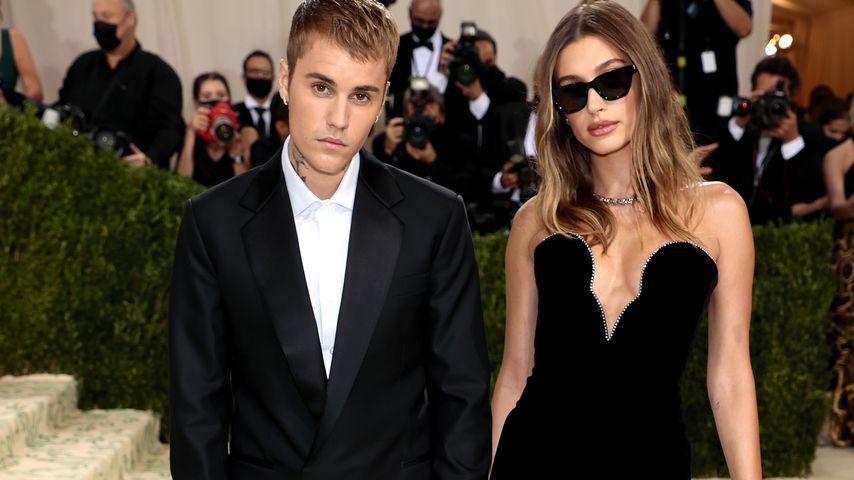 Justin und Hailey Bieber bei der MET-Gala, September 2021