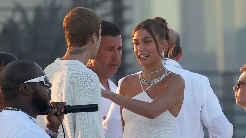 Justin und Hailey Bieber in den Hamptons im Juli 2023