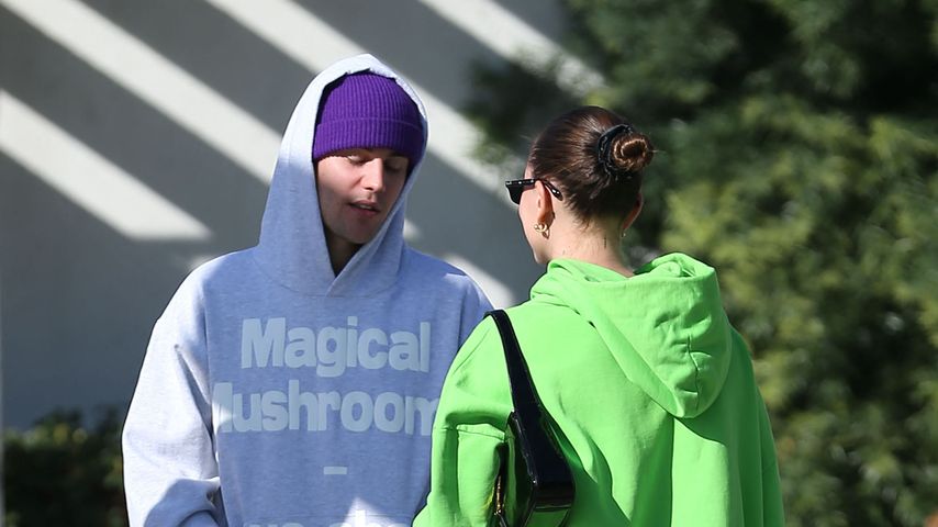 Justin und Hailey Bieber im Januar 2023 in Los Angeles