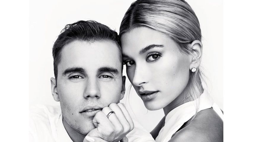 Justin und Hailey Bieber bei ihrer Hochzeit