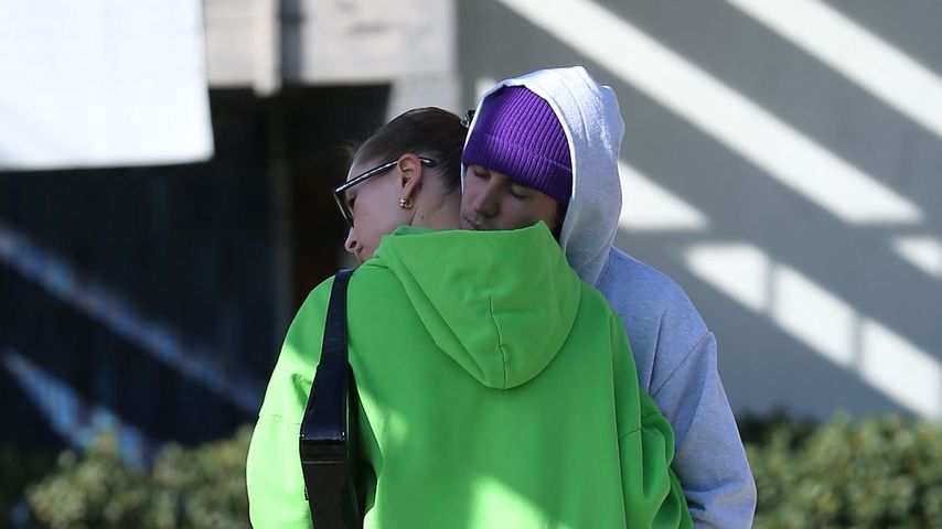 Justin und Hailey Bieber im Januar 2023 in Los Angeles