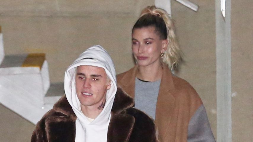 Justin und Hailey Bieber nach einem Gottesdienst in Los Angeles