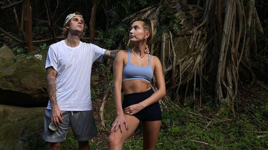 Justin und Hailey Bieber im Januar 2021