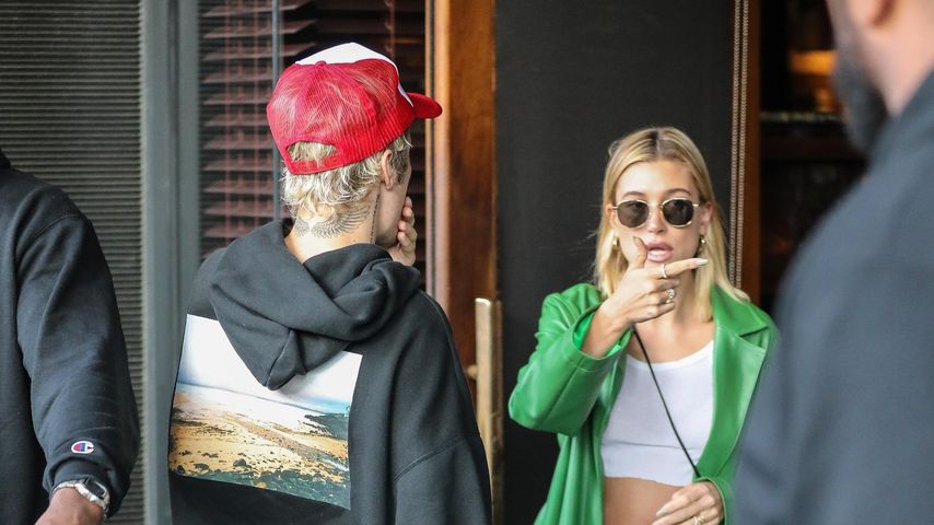 Justin und Hailey Bieber in Beverly Hills