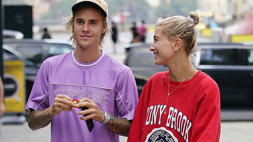 Justin und Hailey Bieber, Juli 2018