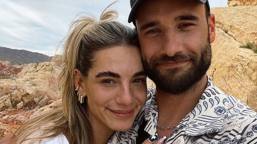 Justine Schlütter mit ihrem Partner Benedikt