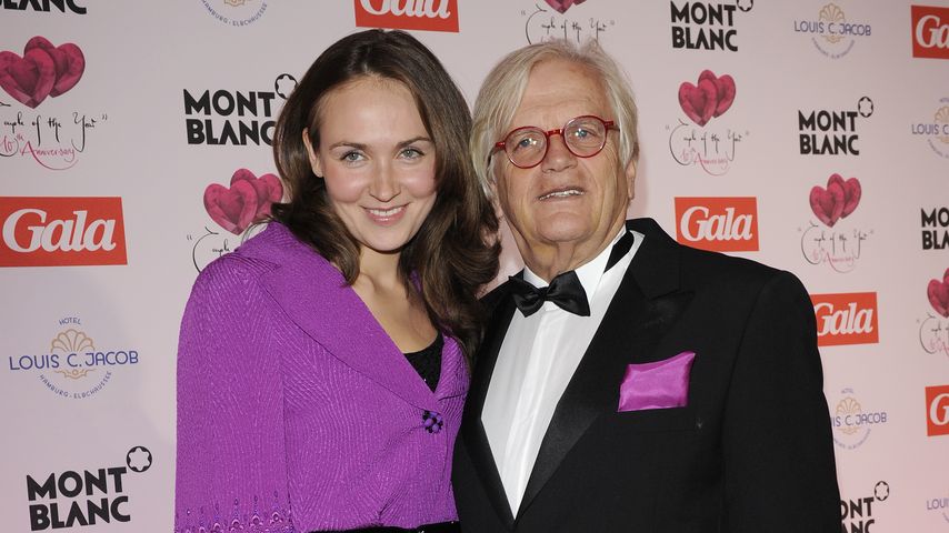 Justus Frantz und Ksenia Dubrovskaya im April 2023