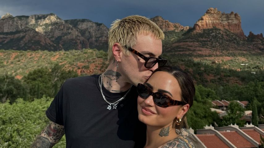Jordan Lutes und Demi Lovato