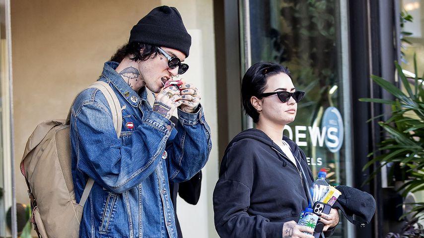 Jute$ und Demi Lovato in New Orleans, 2022
