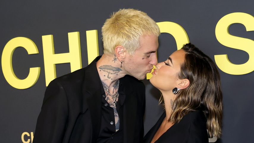 Jute$ und Demi Lovato auf der Premiere von "Child Star"