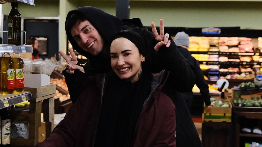 Demi Lovato und Jutes genießen gemütlichen Silvesterurlaub
