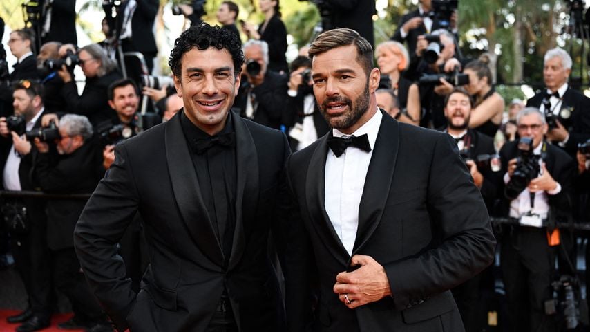 Jwan Yosef und Ricky Martin im Mai 2022