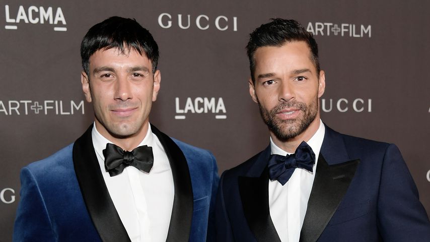 Jwan Yosef und Ricky Martin im November 2019