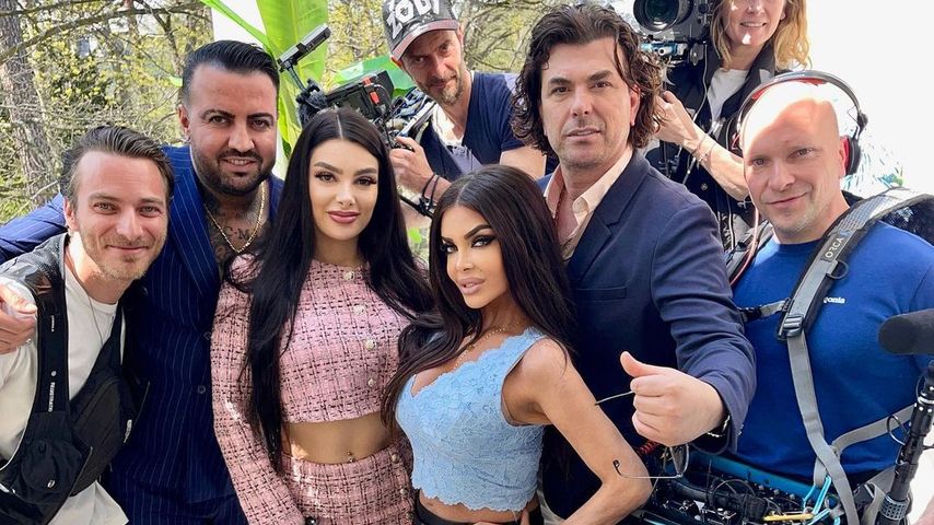 Kader Loth bei den "B:Real"-Dreharbeiten