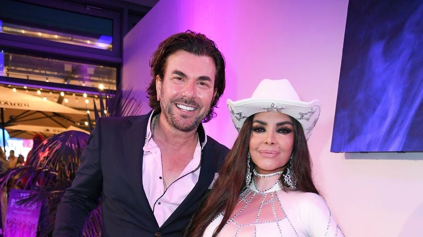 Kader Loth und Ehemann Ismet Atli beim Premieren-Event von THE POWER by Joyn in Berlin