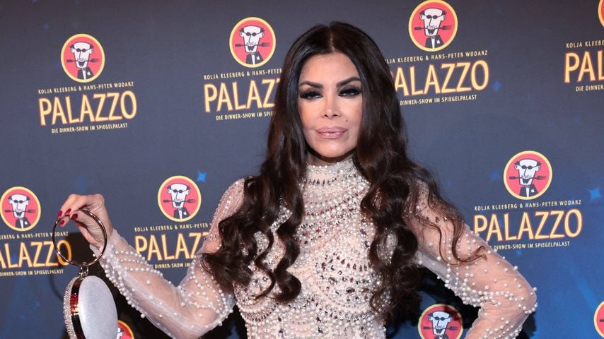 Kader Loth bei der Palazzo Gala-Premiere 2025 im Spiegelpalast am Bahnhof Zoo, Berlin