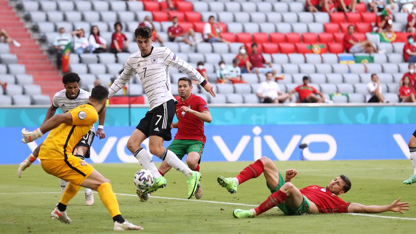 Kai Havertz beim EM-Spiel gegen Portugal