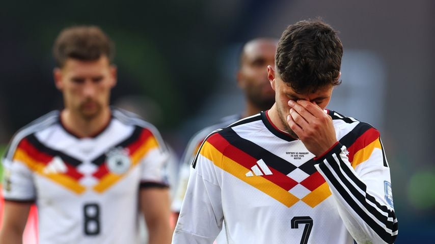 Kai Havertz nach Deutschlands Aus im Elfmeterschießen gegen Paraguay bei der WM 2026 in Foxborough