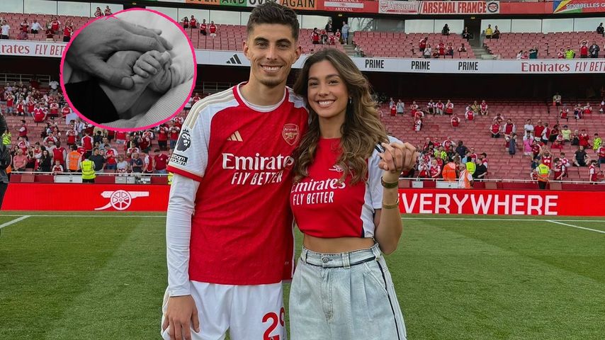 Kai Havertz und seine Sophia sind erstmals Eltern geworden
