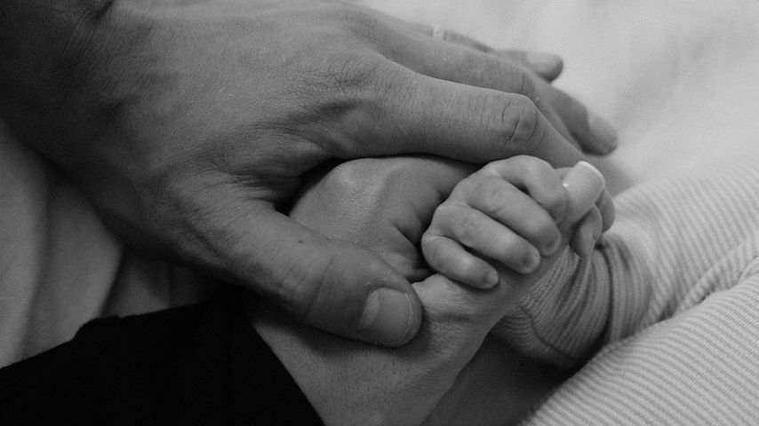 Kai Havertz, Sophia und die Hand ihres Neugeborenen