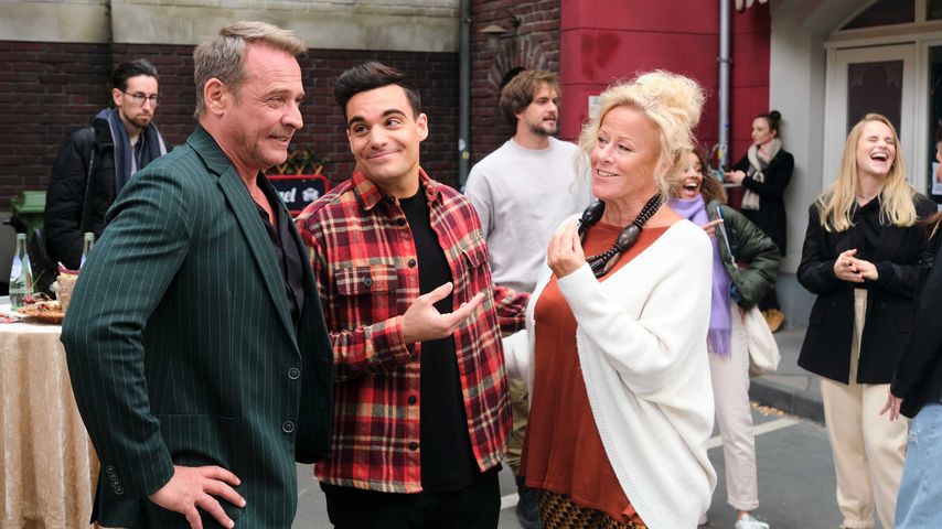 Kai Noll und Stefano Zarrella bei "Unter uns"