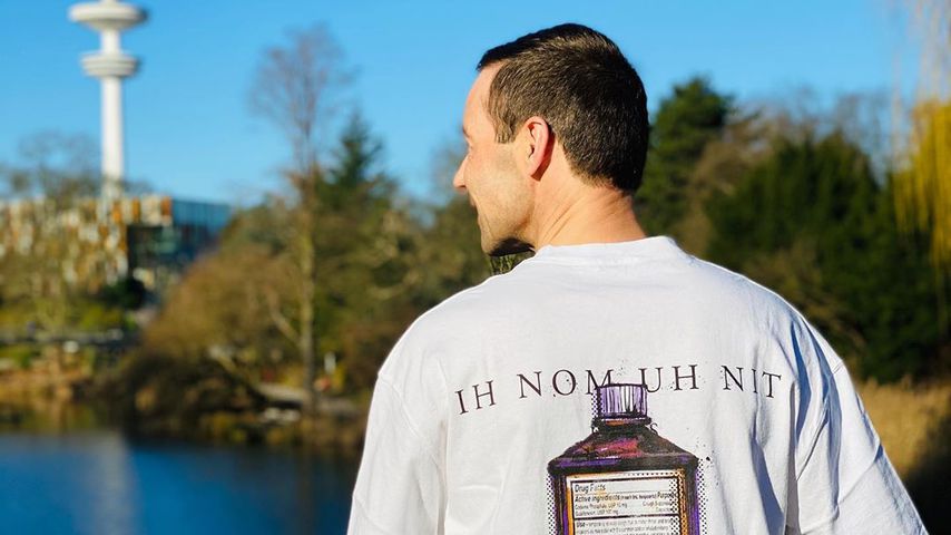 Kai Pflaume in einem Codein-T-Shirt im Februar 2020