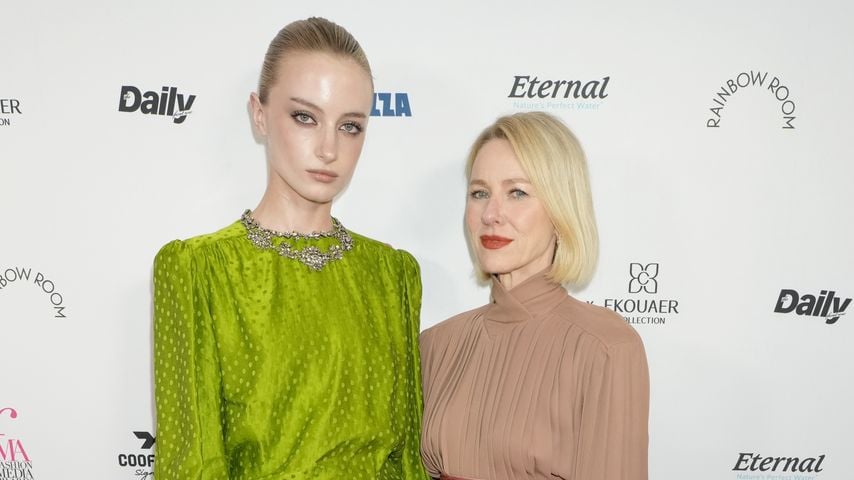 Kai Schreiber und Naomi Watts bei den Fashion Media Awards des Daily Front Row in New York City