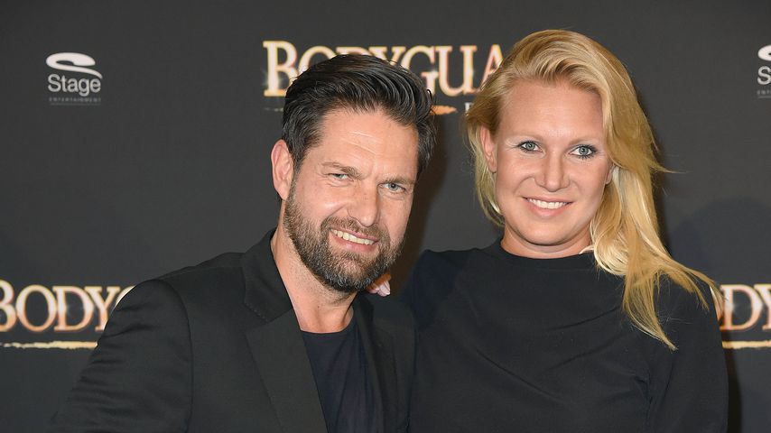 Kai Schwarz und Magdalena Brzeska bei der Musical-Premiere von "Bodyguard"