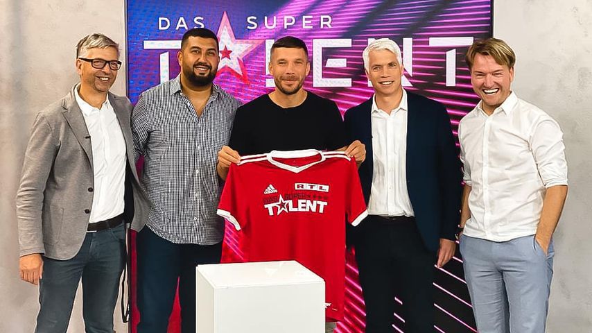 Kai Sturm, Nassim Touihri, Lukas Podolski, Henning Tewes und Markus Krampe