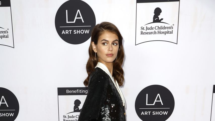 Kaia Gerber bei der Eröffnung der LA Art Show 2022