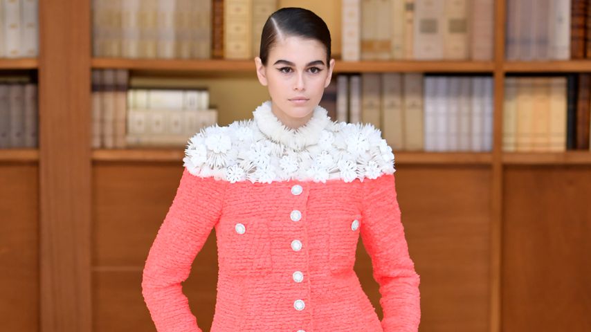 Kaia Gerber bei der Chanel Haute Couture Show 2019