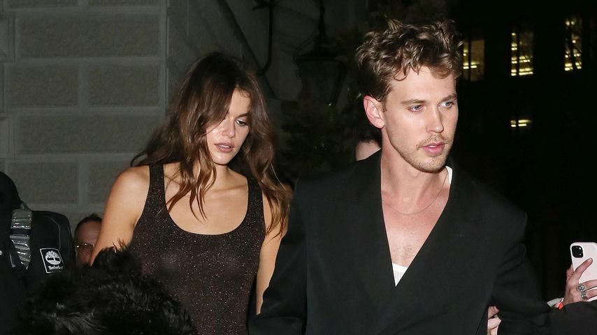 Kaia Gerber und Austin Butler in London 2024