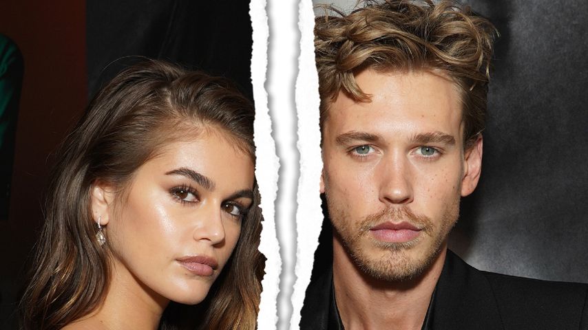 Collage: Ex-Paar Kaia Gerber und Austin Butler