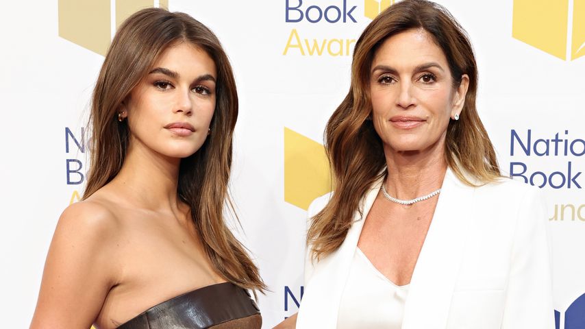 Kaia Gerber und Cindy Crawford im November 2023
