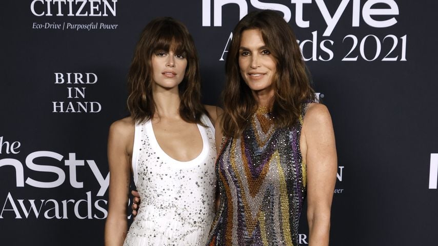 Kaia Gerber und Cindy Crawford im November 2021