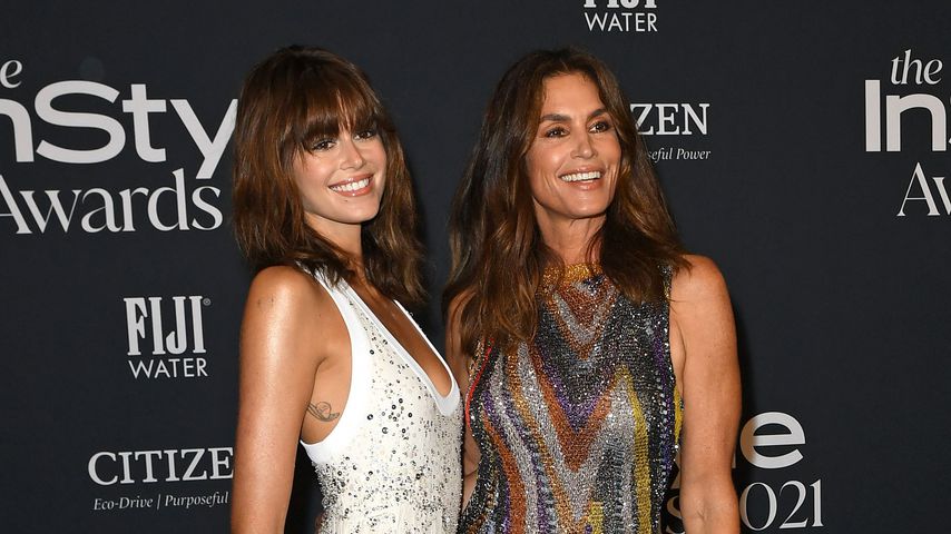 Kaia Gerber und Mama Cindy Crawford strahlen auf Red Carpet