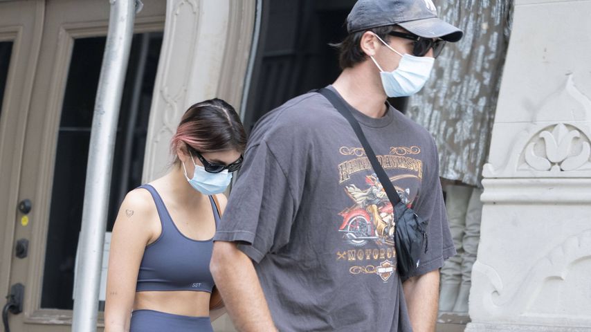 Kaia Gerber und Jacob Elordi im September 2020 in New York
