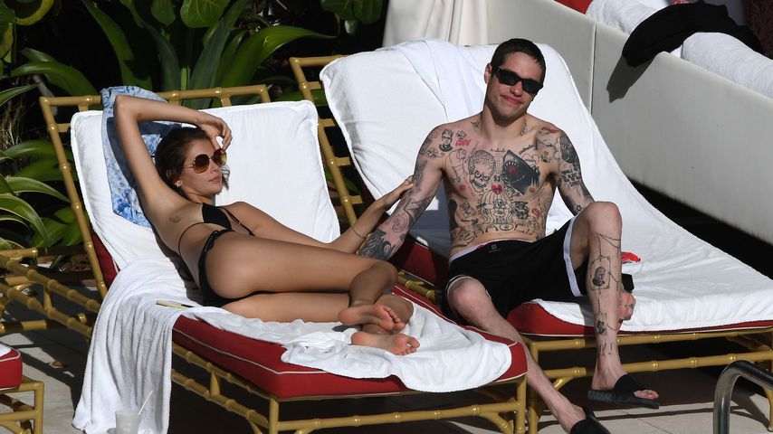 "Bin ein guter Fang": Pete Davidson scherzt über Kaia-Flirt