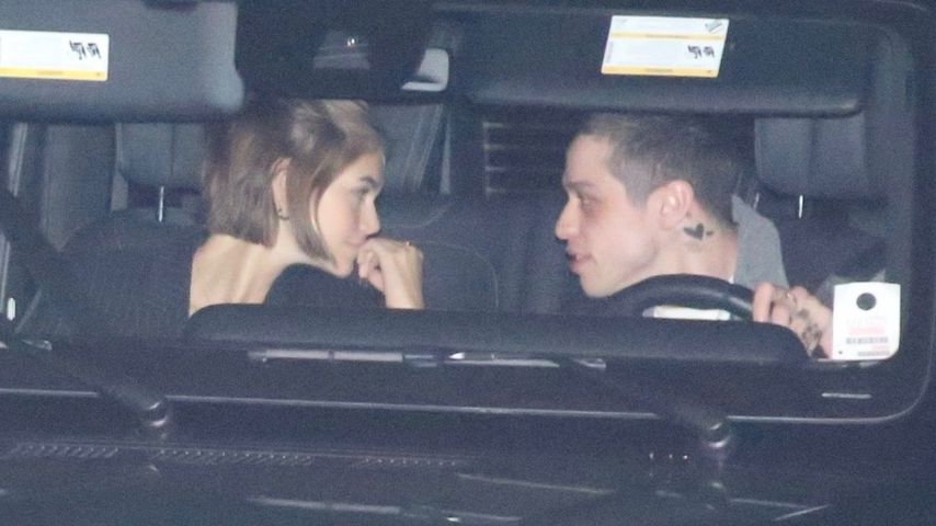 Kaia Gerber und Pete Davidson im November 2019