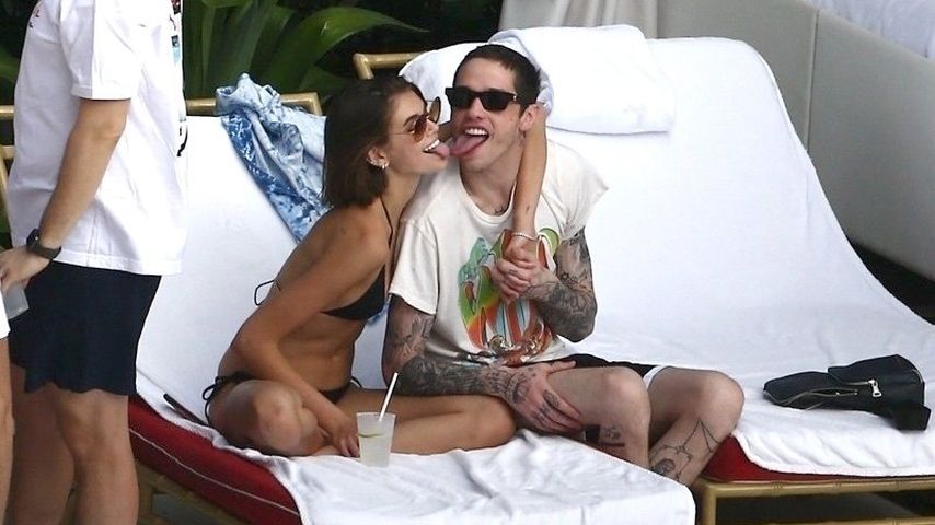 Kaia Gerber und Pete Davidson