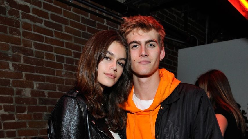 Kaia und Presley Gerber im März 2018
