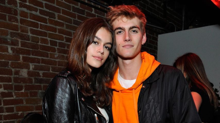 Kaia und Presley Gerber bei einem Event in Los Angeles, März 2018