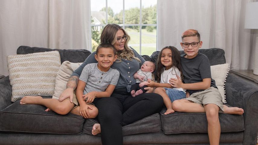 Kailyn Lowry mit ihren Kindern im August 2020