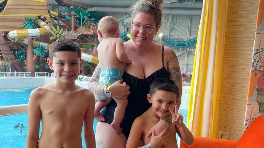 Kailyn Lowry mit ihren Kindern