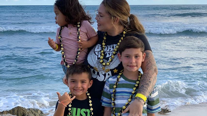 Kailyn Lowry mit ihren Söhnen