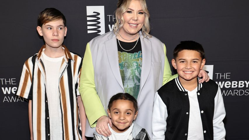 "Teen Mom"-Star Kailyn Lowry mit ihren Kindern, Mai 2023