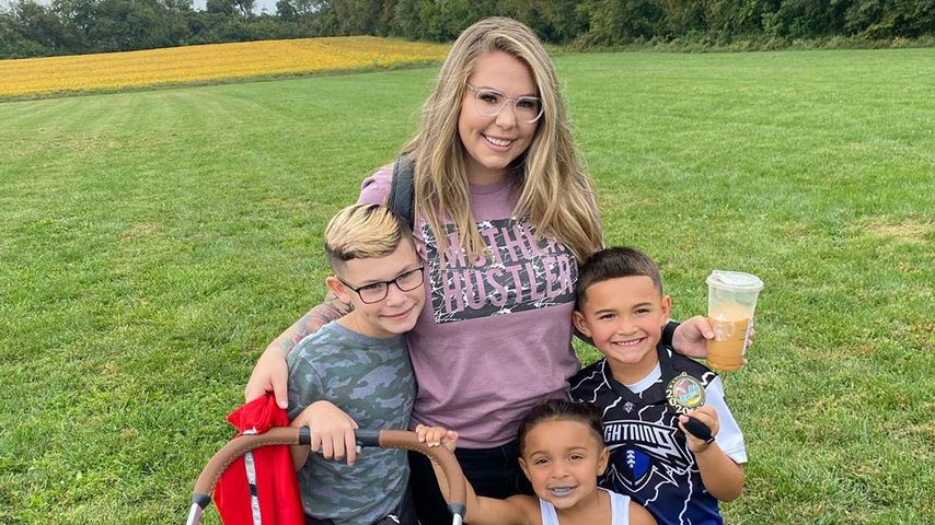 Kailyn Lowry mit ihren Kindern im Oktober 2020